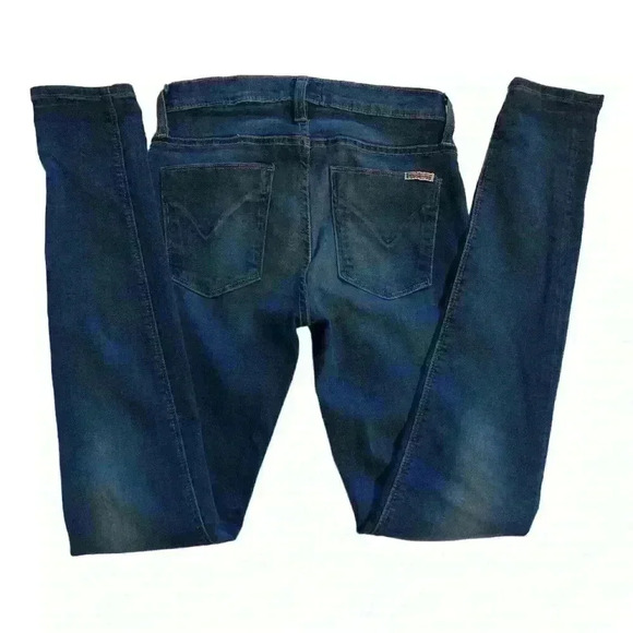 Hudson Nico Midrise Super Skinny Jeans 24 w/ flaw - Picture 5 of 12